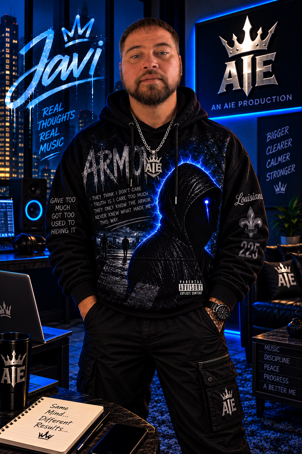 Javi visual identity